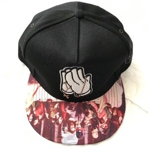 NWOT CAYLER & SONS The Last Supper Snapback Cap Jesus Praying Hands Rosary Cross